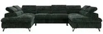 MKS Wohnlandschaft, Gr&uuml;n, Metall, 6-Sitzer, U-Form, 346x76x208 cm, Wohnzimmer,...