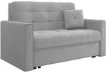 Mirjan24 Schlafsofa, Grau, Textil, Kiefer, 2-Sitzer, Rechteckig, 133x85x98 cm,