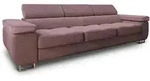 Masseno Bettsofa, Lila, Textil, 281x87x98 cm, Wohnzimmer, Sofas & Couches,