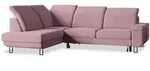 Masseno Ecksofa, Lila, Metall, 3-Sitzer, L-Form,L-Form, 253x190 cm, Wohnzimmer,...