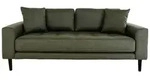ebuy24 2,5-Sitzer-Sofa, Gr&uuml;n, Textil, 180x76x93 cm, Wohnzimmer, Sofas &...
