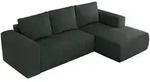 MKS Ecksofa, Dunkelgrau, Kunststoff, 3-Sitzer, L-Form,L-Form, 266x164 cm,...