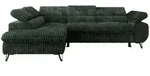 MKS Ecksofa, Gr&uuml;n, Metall, 3-Sitzer, L-Form, 273x208 cm, Oeko-Tex&reg;,...