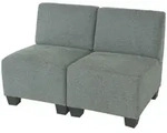 MCW 2-Sitzer, Grau, Textil, 114x76x72 cm, Wohnzimmer, Sofas & Couches, Sofas,