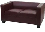 MCW 2-Sitzer, Rotbraun, Textil, 137x70x75 cm, Wohnzimmer, Sofas & Couches, Sofas,