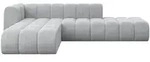 Altdecor Ecksofa, Grau, Textil, 5-Sitzer, L-Form, 296x177 cm, Wohnzimmer, Sofas...
