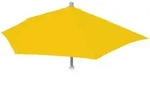 MCW Bezug, Gelb, Textil, 260x135 cm, Sonnen- & Sichtschutz, Sonnenschirme