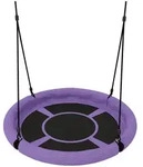 Aiyaplay Kinderschaukel,, Lila, Metall, 98x98 cm, Outdoor Spielzeug