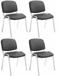 CLP Besucherstuhl, Braun, Metall, 54x79x48 cm, Arbeitszimmer, Besucherst&uuml;hle
