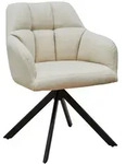 Svita Esszimmerstuhl, Beige, Metall, 1-Sitzer, 55x83x51 cm, Esszimmer, St&uuml;hle,