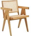 Beliani Esszimmerstuhl, Natur, Holz, 1-Sitzer, 55x82x52 cm, Esszimmer, St&uuml;hle,