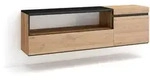 Skraut Home Tv-Schrank, Natur, Holzwerkstoff, Rechteckig,Rechteckig, 150x45x35...