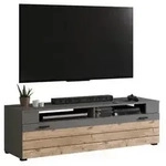 Mid.you Tv-Element, Holzwerkstoff, 4 F&auml;cher, 140x42x40 cm, FSC Mix, Kleinm&ouml;bel