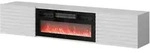 Mirjan24 Tv-Lowboard, Wei&szlig;, Holzwerkstoff, Rechteckig,Rechteckig, 183x37x35 cm,