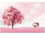 Wallarena Fototapete, Mehrfarbig, Papier, Baum/Pflanze/Natur, Rechteckig,...