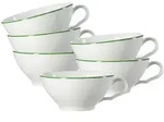 Ritzenhoff Breker Teetassen, Gr&uuml;n, Keramik, Rund, Kaffee & Tee, Tassen, Teetassen