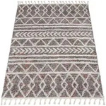 Paco Home Hochflorteppich, Mehrfarbig, Textil, Rechteckig, 120x160 cm,