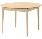 Mirjan24 Esstisch, Eiche, Holz, Rund,Rund, 120x77x120 cm, Esszimmer, Tische,