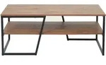 MCW Couchtisch, Braun, Holzwerkstoff, 110x46x60 cm, Wohnzimmer,...