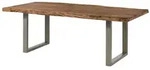 Massivmoebel24 Baumtisch, Natur, Holz, Echtholz,Sheesham, 10-Sitzer, 100x77x240...
