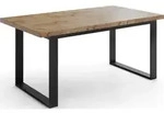 WFL Group Esstisch, Eiche, Metall, 10-Sitzer, Rechteckig,Rechteckig, 200x75x80...
