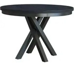 Beautysofa Esstisch, Schwarz, Metall, Rund,Rund, 100x77x100 cm, Esszimmer,...
