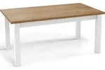 WFL Group Esstisch, Eiche Wotan, Holz, 10-Sitzer, Rechteckig,Rechteckig, 200x75x80