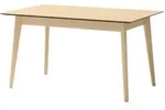 Mirjan24 Esstisch, Eiche, Holz, Rechteckig,Rechteckig, 145x77x85 cm, Esszimmer,