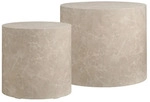 ebuy24 Couchtisch, Beige, Holzwerkstoff, 48x40x48 cm, Wohnzimmer,...