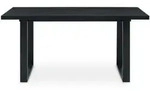 Idimex Esstisch, Schwarz, Holzwerkstoff, Mode, Rechteckig, 160x77x80 cm,...