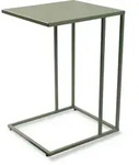 Xora Beistelltisch, Salbeigr&uuml;n, Metall, rechteckig, eckig, 38x62x43 cm,...