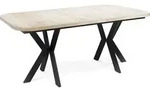 WFL Group Esstisch, Sonoma Eiche, Metall, 14-Sitzer, Oval,Oval, 280x76x100 cm,