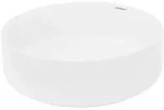 ECD-Germany Waschbecken, Wei&szlig;, Keramik, 35.5x12x35.5 cm, Badezimmer, Waschbecken &