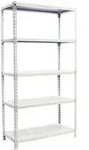 Proregal Schwerlastregal, Wei&szlig;, Metall, Rechteckig, 120x200x40 cm, Freizeit,