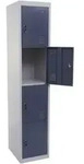 MCW Schliessfach, Dunkelblau, Metall, 38x180x45 cm, Garderobe,...