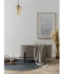 Livetastic Hocker, Taupe, Metall, 80x42x40 cm, Wohnzimmer, Hocker, Sitzhocker