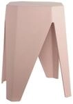 Leitmotiv Stapelhocker Cherish, Pink, Kunststoff, rechteckig, 29x47x29 cm, stapelbar,