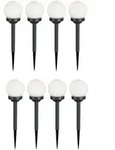 Globo Lighting Led, Wei&szlig;, Kunststoff, Rund, 10x39x10 cm, Lampen & Leuchten,