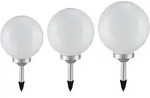 Led, Wei&szlig;, Kunststoff, Rund, 25x65x25 cm, Lampen & Leuchten, Au&szlig;enbeleuchtung,