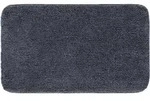 Grund Badteppich Melange, Dunkelgrau, Textil, Abstraktes, rechteckig, 80x140 cm,