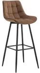 CLP Barhocker, Braun, Metall, 47x106x52 cm, Esszimmer, Barm&ouml;bel, Barhocker