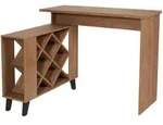 MCW Bartisch, Braun, Holz, 120x93x98 cm, Esszimmer, Barm&ouml;bel, Bartische