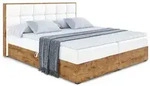 Altdecor Boxbett, Wei&szlig;, Kunststoff, H&ouml;he ca. 20 cm, 180x200 cm, Schlafzimmer,