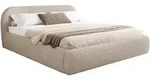 Mirjan24 Polsterbett, Beige, Kunststoff, Kiefer, Rechteckig, 160x200 cm,