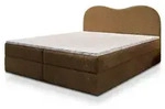 Masseno Boxbett, Braun, Holz, H2 + H3, 180x200 cm, Schlafzimmer, Betten,
