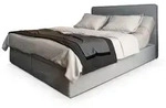 Masseno Boxbett, Hellgrau, Holz, H2 + H3, 140x200 cm, Schlafzimmer, Betten,