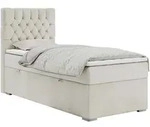 MKS Boxbett, Beige, Textil, 1-Sitzer, H3, Rechteckig, 90x200 cm, Schlafzimmer,