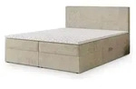 Masseno Boxbett, Creme, Holz, 180x200 cm, Schlafzimmer, Betten, Boxspringbetten