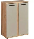 Mid.you Aktenschrank, Kaschmir, Eiche Artisan, Holzwerkstoff, 2 F&auml;cher,...