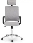 Idimex B&uuml;rodrehstuhl, Grau, Textil, Mode, 57x124x62 cm, Arbeitszimmer,...